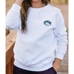 Zyia Active MOUNTAIN PATCH SWEATSHIRT Size Medium T5